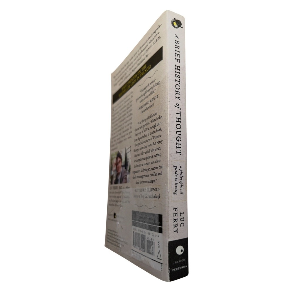 A Brief History of Thought Luc Ferry Philosophical Guide to Living Paperback - Picture 3 of 11
